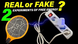 FAKE or REAL? 2 FAMOUS Experiments of infinite energy