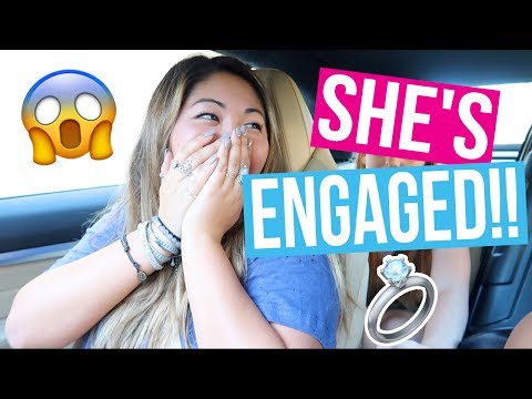 SHE'S ENGAGED!! (funny bff prank!!)