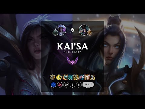 Kai'Sa ADC vs Caitlyn - EUW Master Patch 12.15