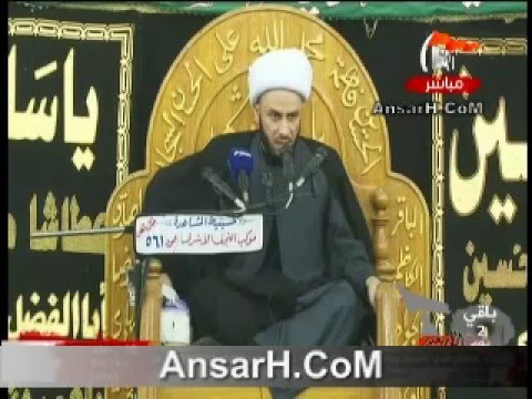 الشيخ زمان الحسناوي ليلة 19 صفر 1437 هـ خان النص