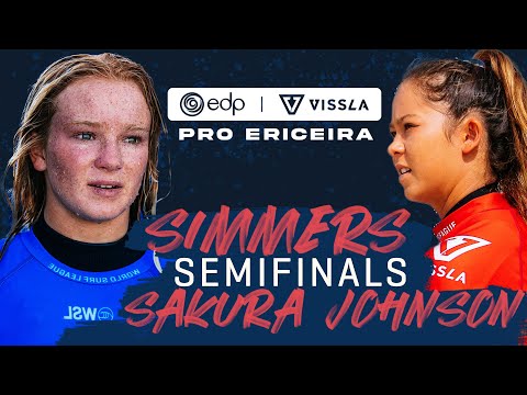 Caitlin Simmers vs Bettylou Sakura Johnson | EDP Vissla Pro Ericeira - Semifinals Heat Replay