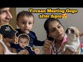 😍Gogo's reaction on meeting Yuvaan after months  @Yuvikachaudharyvlogs  #vlog #yuvikachaudhary