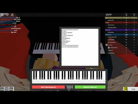 Happier piano sheets I Roblox got talent victory