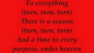 Turn Turn Turn lyrics (title fixed)