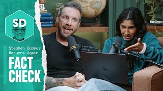 The Great Massage Debate, Stephen Dubner, Holy Shoneys | Fact Check for Stephen Dubner Returns Again