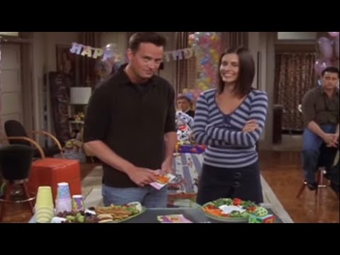 Matthew Perry making fun of his co-stars in Friends bloopers compilation