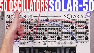 Video thumbnail for Elta Music Solar-50 - 50 Oscillators!! - SonicLAB Review by sonicstate