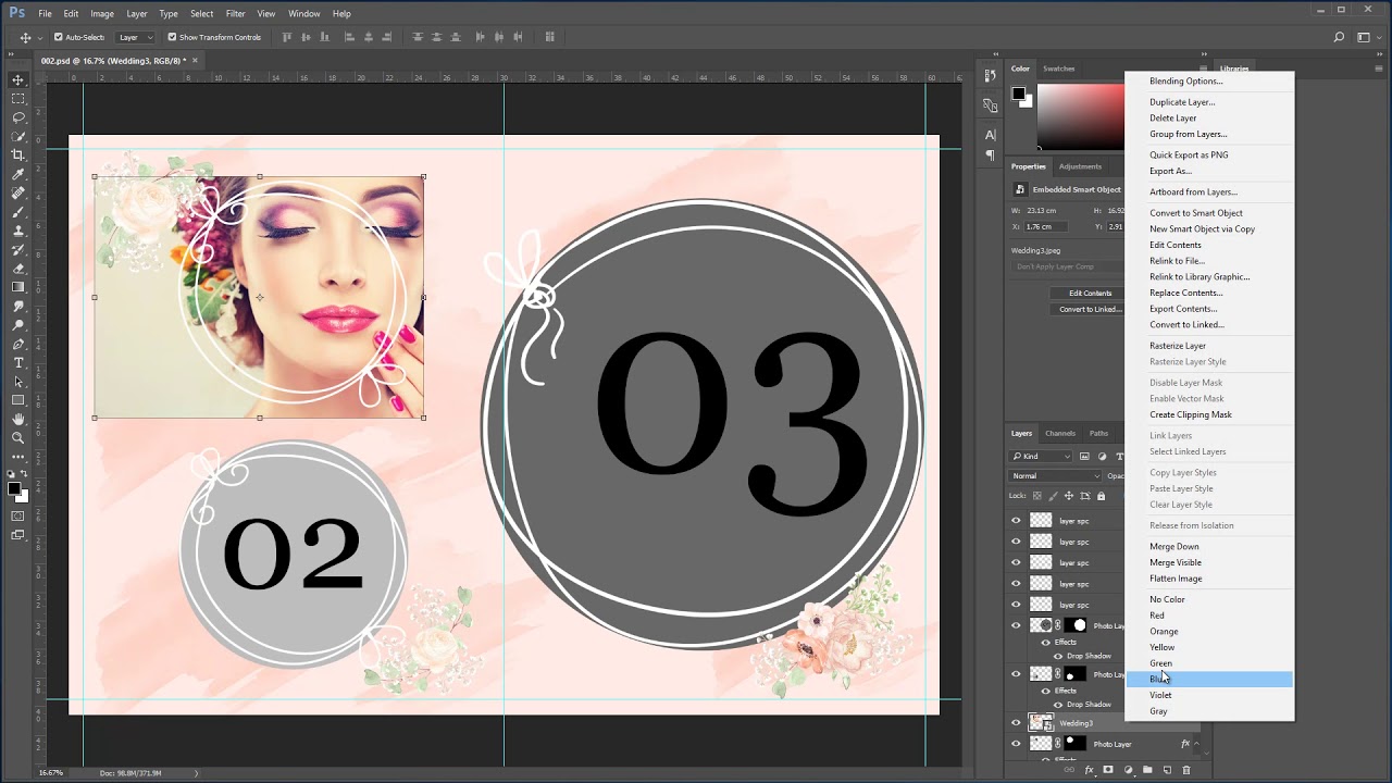 How to use psd templates photoshop Tutorial