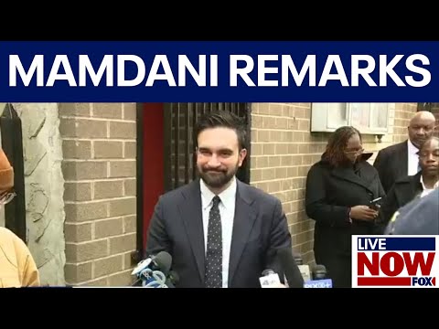 Video | Mamdani talks to reporters after Trump meeting