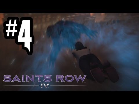 Saints Row 4 Gameplay Walkthrough - Part 4 - FREEZY BLAST!! (Xbox 360/PS3/PC HD) SR4 Gameplay
