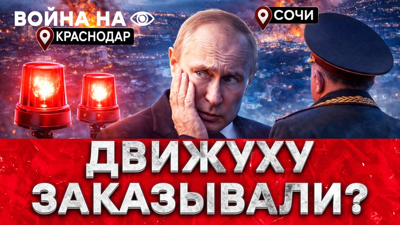 "2 ЧАСА НОЧИ — ОПЯТЬ НАС?!" Краснодар, Сочи в сиренах, РФ ловит ответку! Генерал