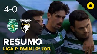 Resumo: Sporting 4-0 Portimonense - Liga Portugal bwin | SPORT TV