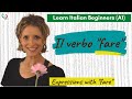 20. Learn Italian Beginners (A1): The verb “fare”
