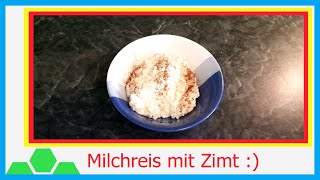 Schnellen Milchreis in der Mikrowelle selber machen - Kochkurs (8K - 4320p)