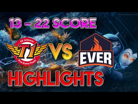 SKT T1 vs ESC Ever Highlights - Korea Challenger Match