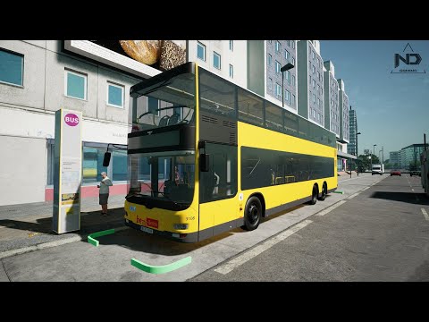 O ônibus nº 1 - Công Việc Mới, Lái Xe Ônibus 2 Tầng Quanh Thành Phố Berlim