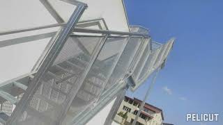 video scari de incendiu, galerie video tribune metalice