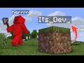 Minecraft Manhunt But I Can Disguise As Blocks