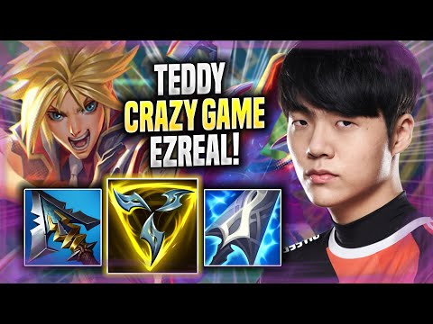 TEDDY CRAZY GAME WITH EZREAL! - KDF Teddy Plays Ezreal ADC vs Kai'sa! | Season 2022