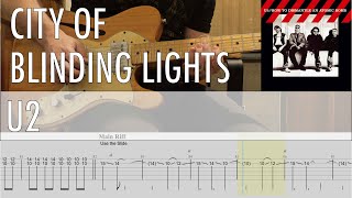 City Of Blinding Lights U2 Cover âa¢ Guitar Tab âa¢ Tutorial âa¢ Lesson