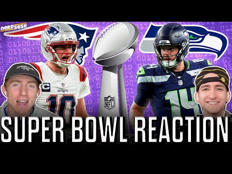 Super Bowl Reaction: Seahawks are CHAMPS as DEFENSE DOMINATES Drake Maye & Patriots | Nerd Sesh