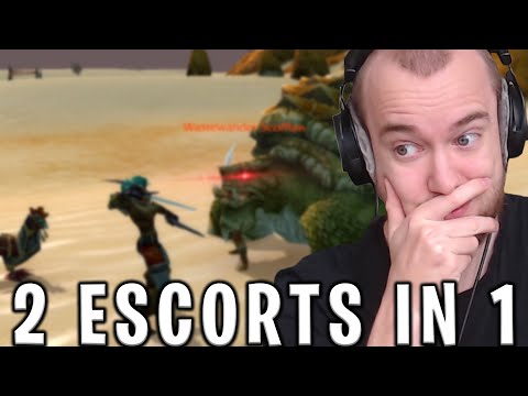 Doing 2 Escort Quests AT ONCE! | Classic Era Hardcore #44
