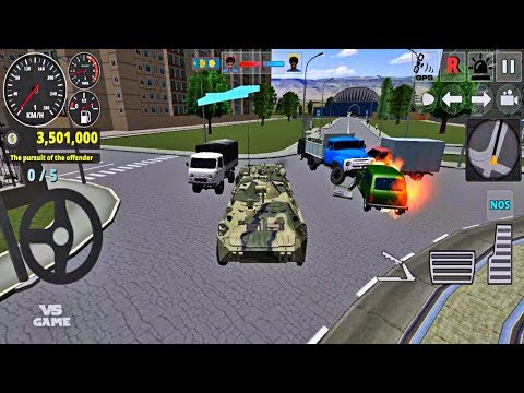 Patrol In a Tank | Traffic Cop Simulator 3D Update Android Gameplay