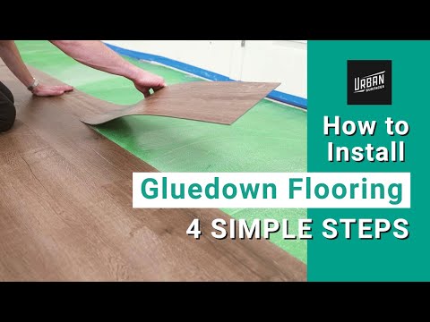 How To Install: GLUEDOWN FLOORING