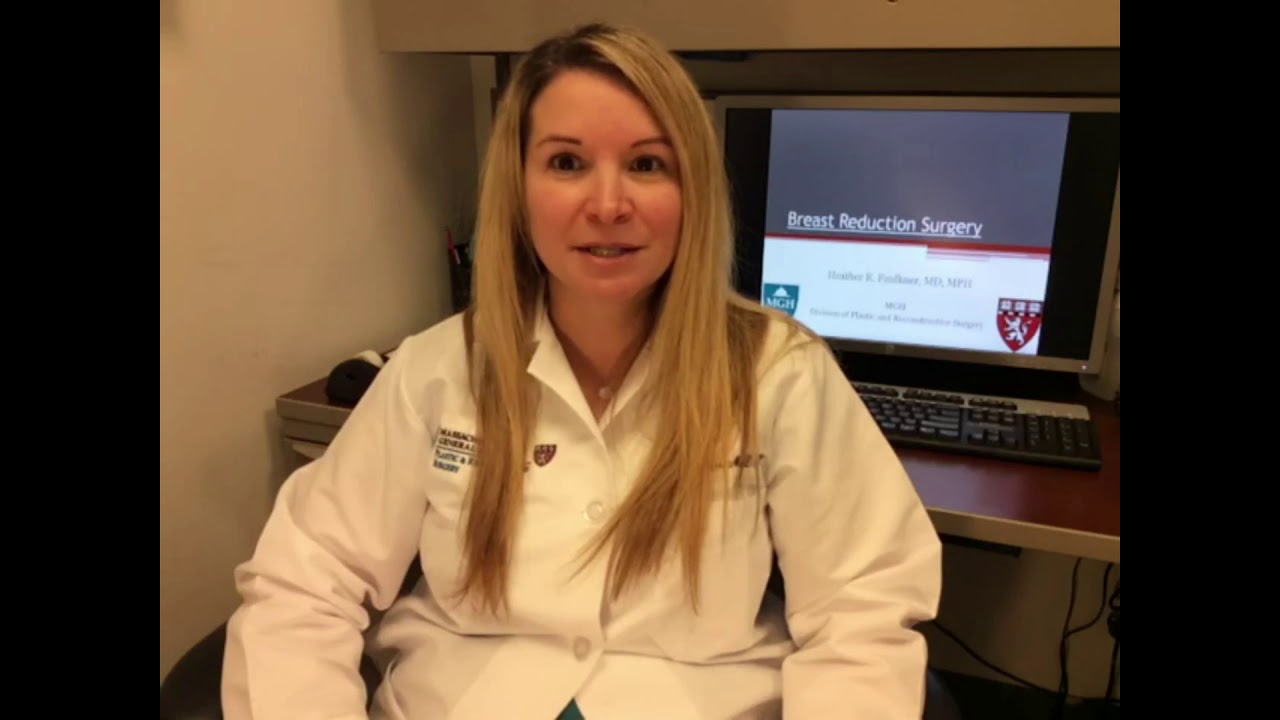 What kind of bra will I wear after breast reduction surgery