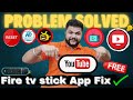 YouTube Not Working On Fire TV Stick Try This Fix Firestick YouTube Problem Solved