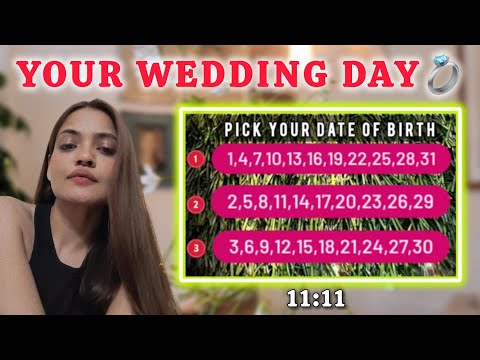 Hindi●💍YOUR WEDDING DAY●😍SUPER-DETAILED●🌈PICK A CARD●♾️TIMELESS