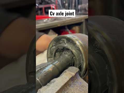 Removing a cv axle joint #bairesdriveline #cvaxle #axlejoint #cars #how #remanufacturing