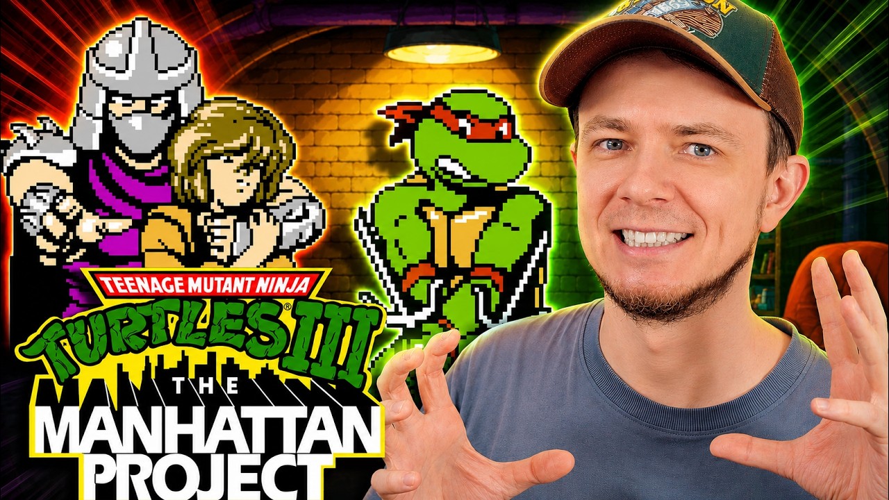 TMNT III: The Manhattan Project — Лучший 8-битный Битемап