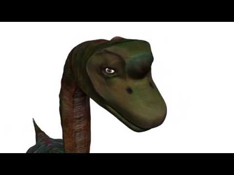 3D Dinosaur Model Brachiosaurus