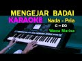 MENGEJAR BADAI Wawa Marisa KARAOKE Nada Pria HD