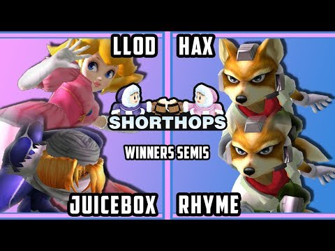 SH 1 SSBM - lloD & Juicebox Vs. Hax & Rhyme - Smash Melee Doubles Winners Semis