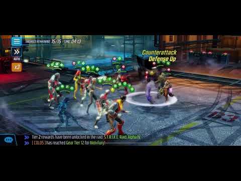 MSF 1-shot Starlord boss node Ultimus 7