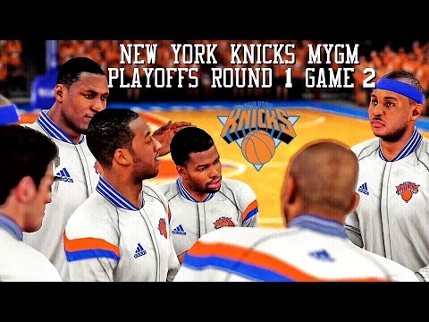 NBA 2K15 PS4 Knicks MyGM - Round 1 Game 2 Playoffs (EP.15)