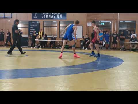 NZ Wrestling National Champs 2023 - #1 fight Max v Jack