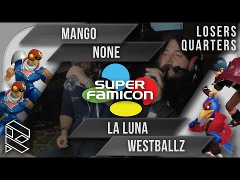 Super Famicon '17 - mang0 & n0ne vs La Luna & Westballz - Losers Quarters