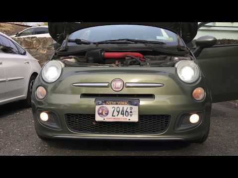 2007-2014 Fiat 500 LED headlight conversion