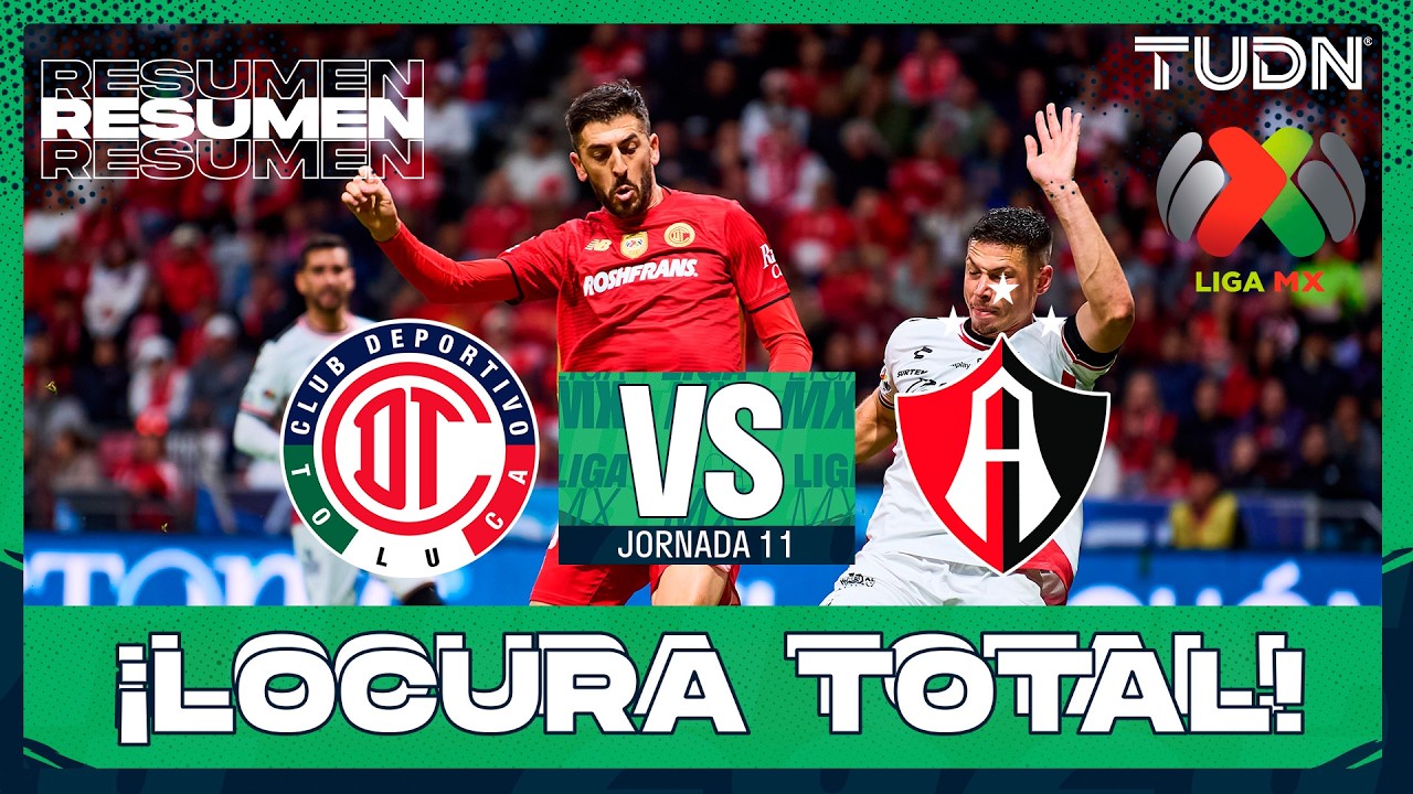 CD Toluca vs Atlas Highlights