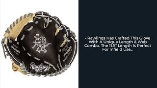 Video thumbnail: Rawlings Heart of the Hide Speed Shell 11.5" Baseball Glove: PRONP4-8BCSS