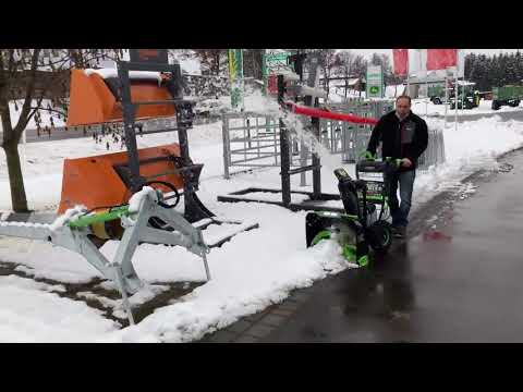 Sonstige EGO SNT2400E SET - Akku-Schneefräse (VERKAUFT)
