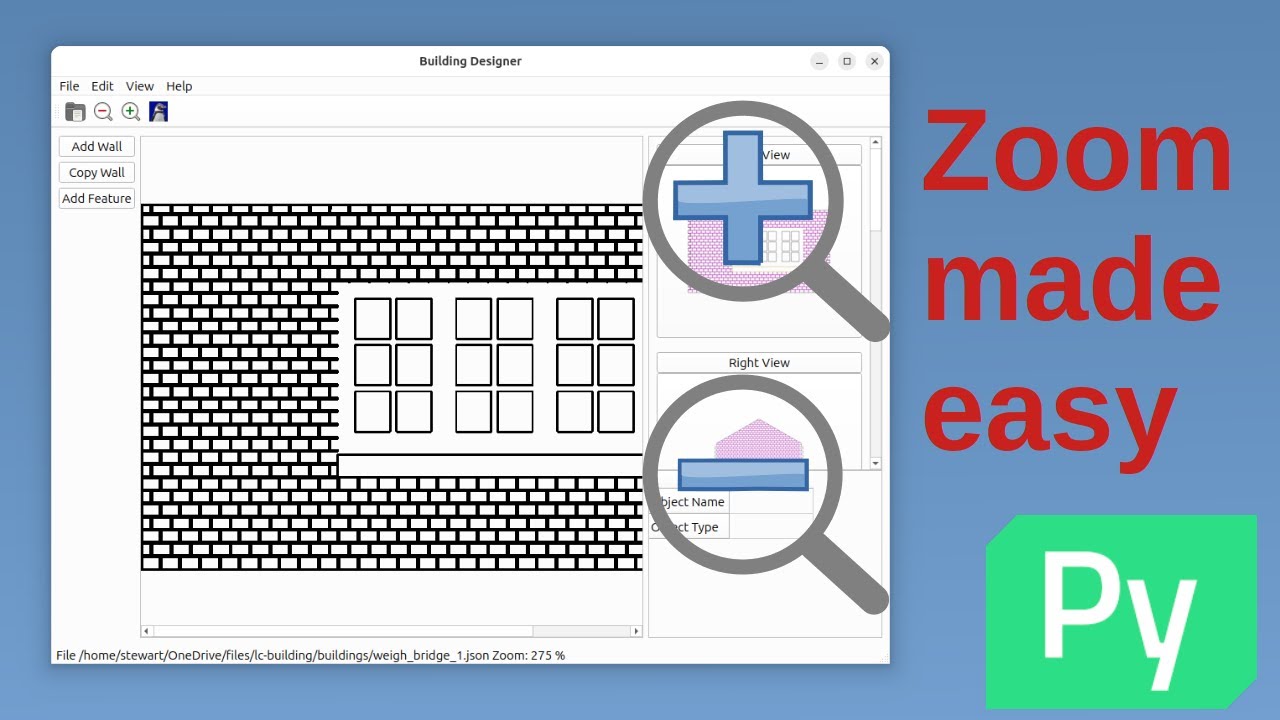 Python GUI programming with PySide 6 QGraphicsView and QGraphicsScene