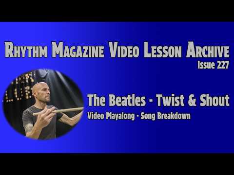 Song Playalong (breakdown) - The Beatles - Rhythm Magazine Video Archive Issue 227