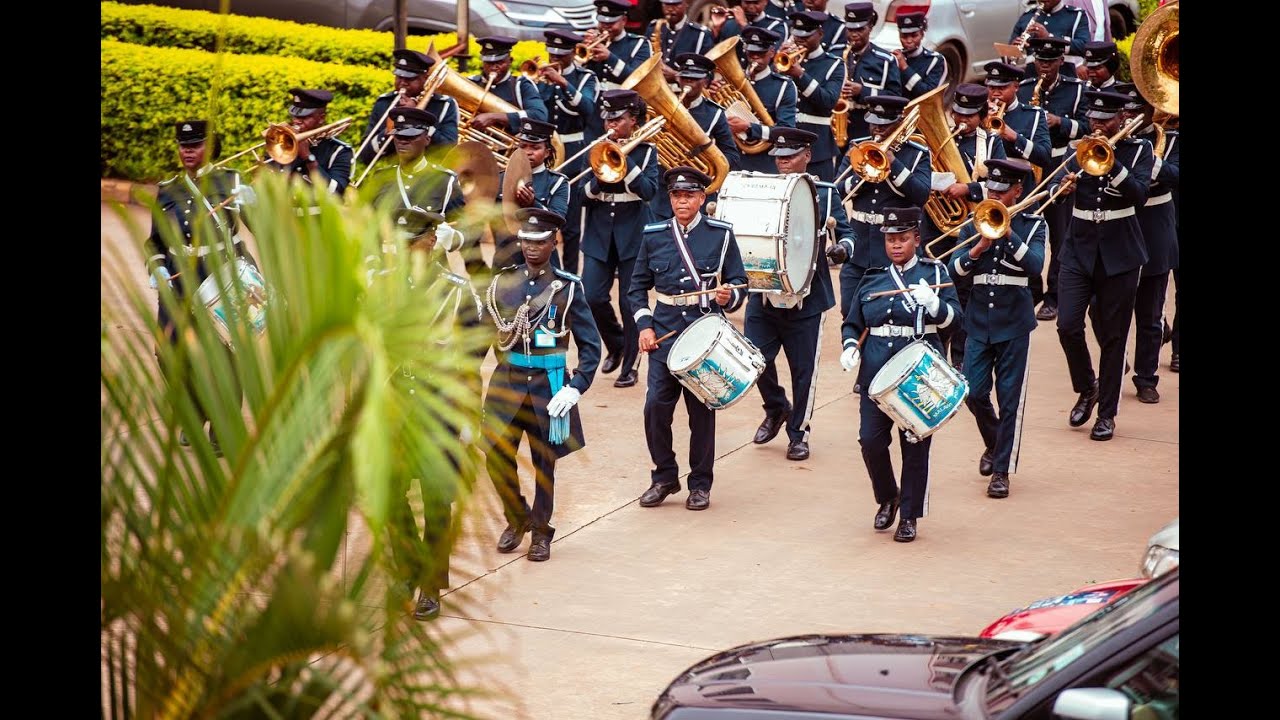 DECORATED GRAND ENTRANCE IN LILONGWE, MALAWI