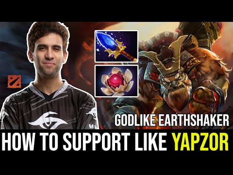 This Is Why YAPZOR Is The Best Support Ever. Earthshaker.
