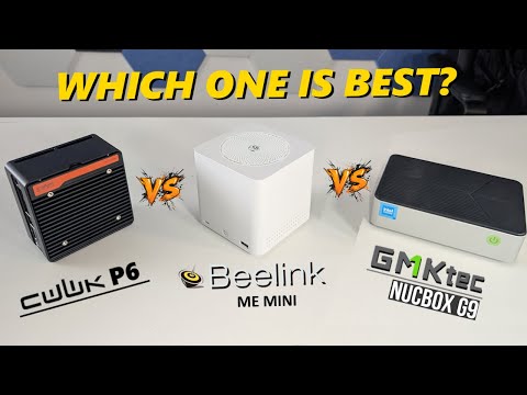 Beelink ME Mini vs GMKtec G9 vs CWWK P6 NAS Comparison