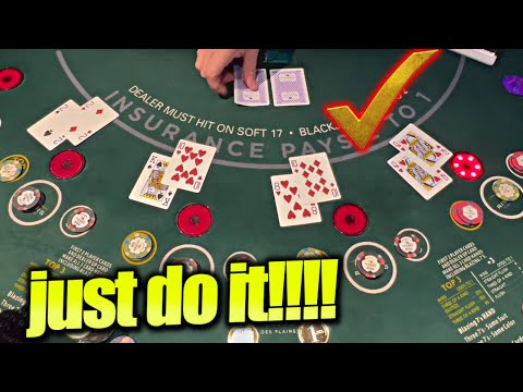 IT WAS BOUND TO HAPPEN, RIGHT? $10,000 BLACKJACK Buy-IN! Up To $1,000/HAND